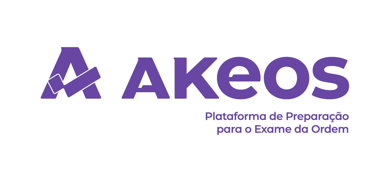 Logo AKEOS roxa com tagline